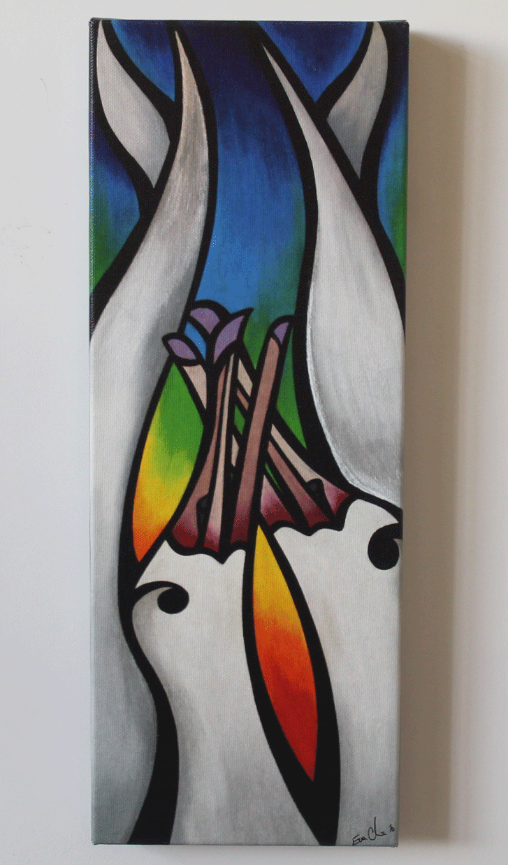 Rainbow Albatross Art